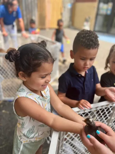 Child at Little Heaven Daycare